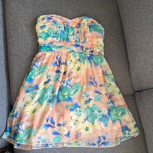 Floral print dress